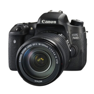 دوربین دست دوم عکاسی کانن Canon EOS 760D Kit 18-135mm f/3.5-5.6 IS STM (26000 شات )