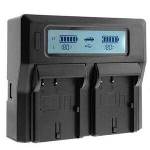 شارژر دوبل سونی همراه با 2 باطری Sony Battery Charger for NP-FZ100 With Lcd