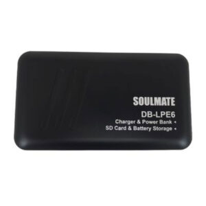 پاوربانک و کیس شارژ سولمیت Soulmate DB-LPE6 Power Bank and Charger for LP-E6 Battery