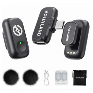 میکروفون یقه ای هالی لند HOLLYLAND LARK A1 Mini Duo